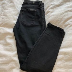 7 For All Mankind The Skinny Size 25 Black